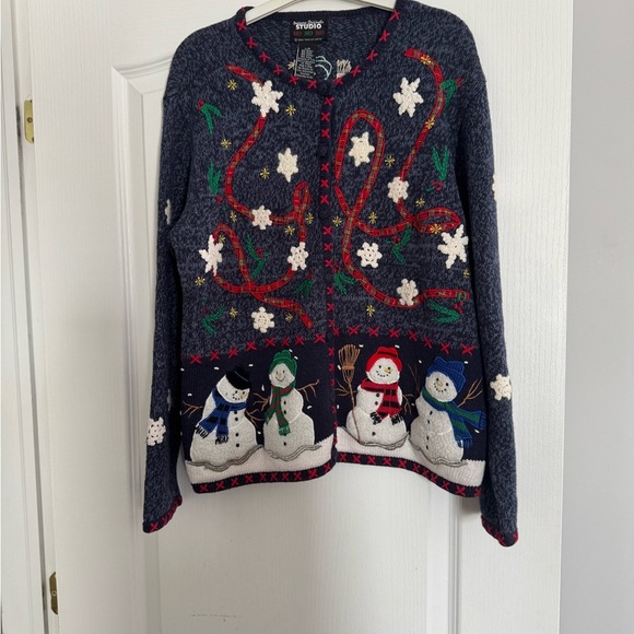 Ugly Christmas Original Ho Ho Ho sweater. Ugly Christmas sweater - Picture 2 of 11